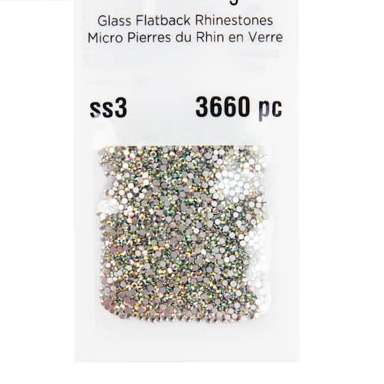 SS3 Glass Flatback Rhinestones by Bead Landing